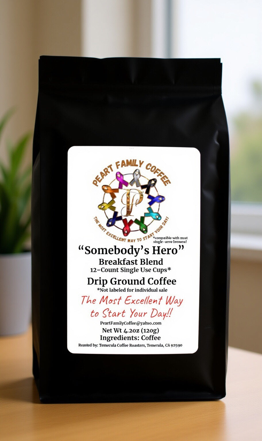 Breakfast Blend      (12-Single Use Cups)